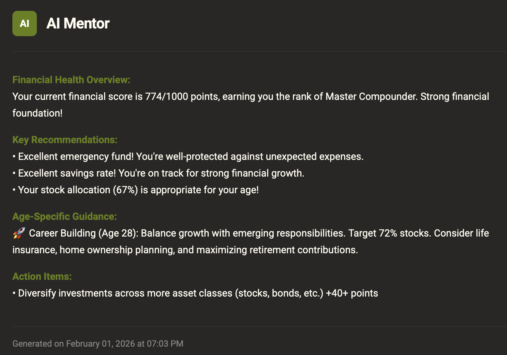 Compoundly AI Mentor